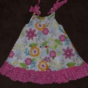 Little Girl Floral Summer Dress